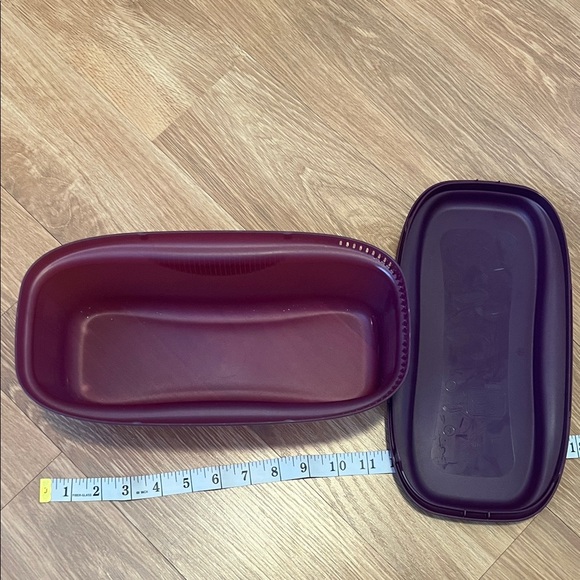 Tupperware Deep Purple Container microwave pasta cooker. New - Picture 4 of 4